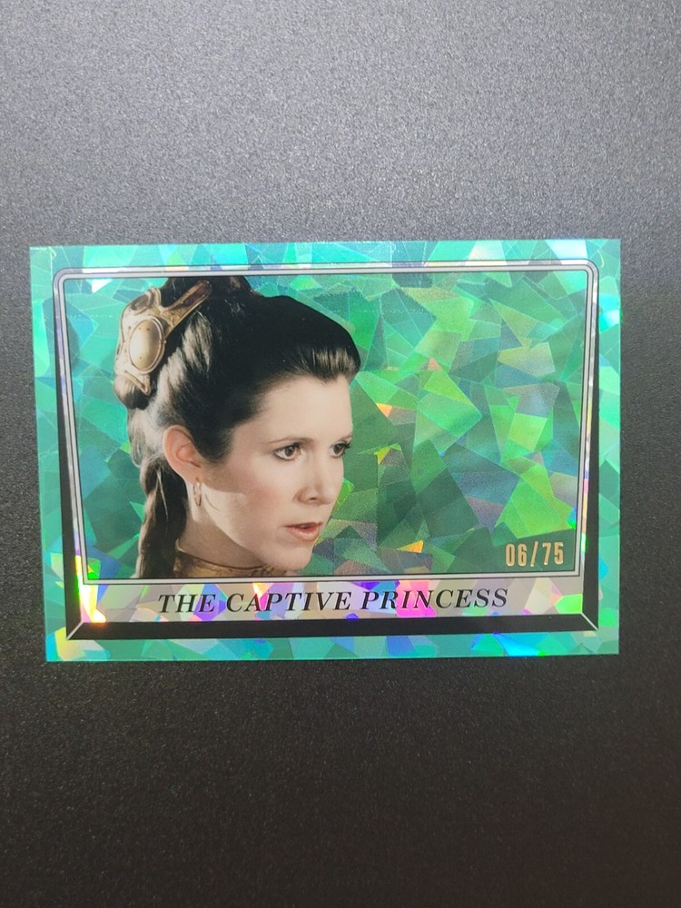 2023 Topps Chrome Sapphire Star Wars Return of the Jedi#153 aqua /75