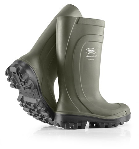 Bekina Thermolite Safety Wellingtons S5 Green Size 10.5