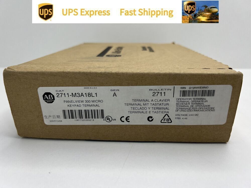 2711-M3A18L1 New Factory Sealed AB 1 YEAR WARRANTY FAST DELIVERY 1PCS VERY GOOD-image