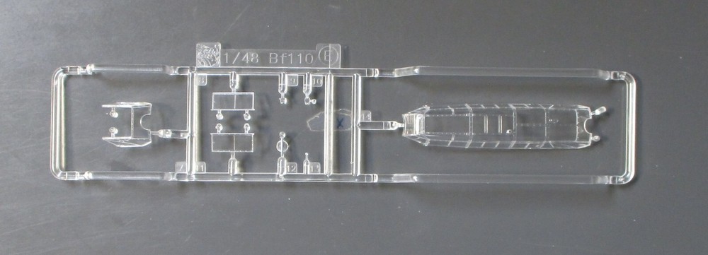 1/48 Scale Cyber Hobby Bf110E-2 Tropical Model Kit with Parts Tree E1-image