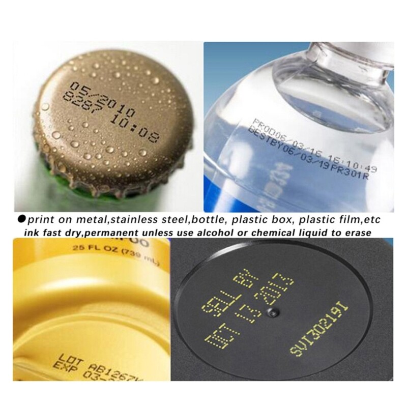 For G1309S+ Hand Inkjets Printers Cartridge Colored 25.4mm Height Quick Drying