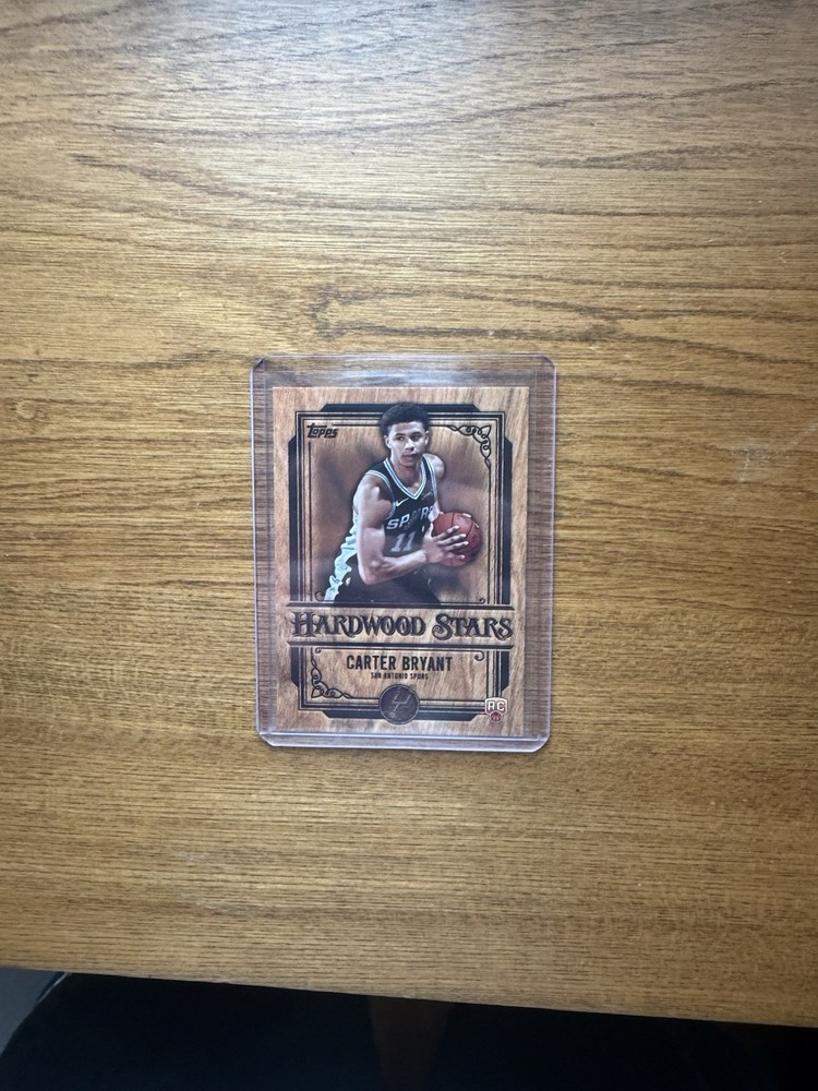 2025-2026 Topps Basketball Hardwood Stars SSP Carter Bryant #HS-20
