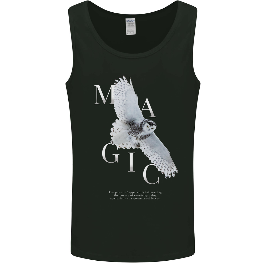 Owl Magic Mens Vest Tank Top
