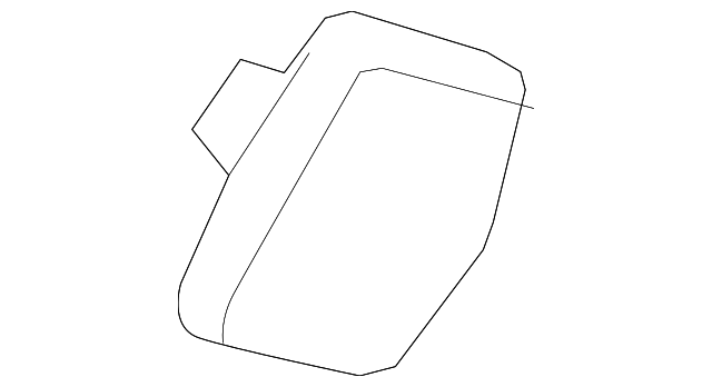 Authentic GM Cover-W/S Side Upper G/Molding Gray 22688455