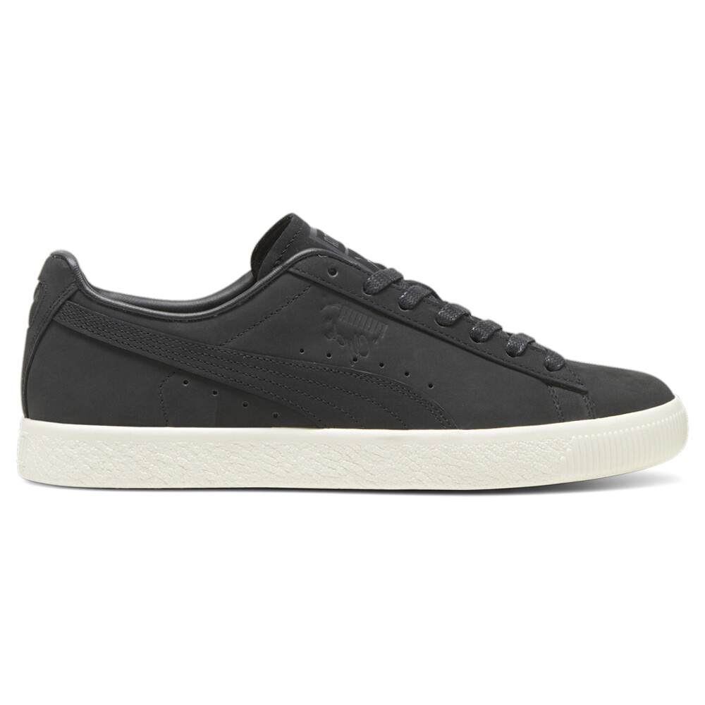 Puma Clyde Og 75Y Prm Lace Up  Mens Black Sneakers Casual Shoes 39331401