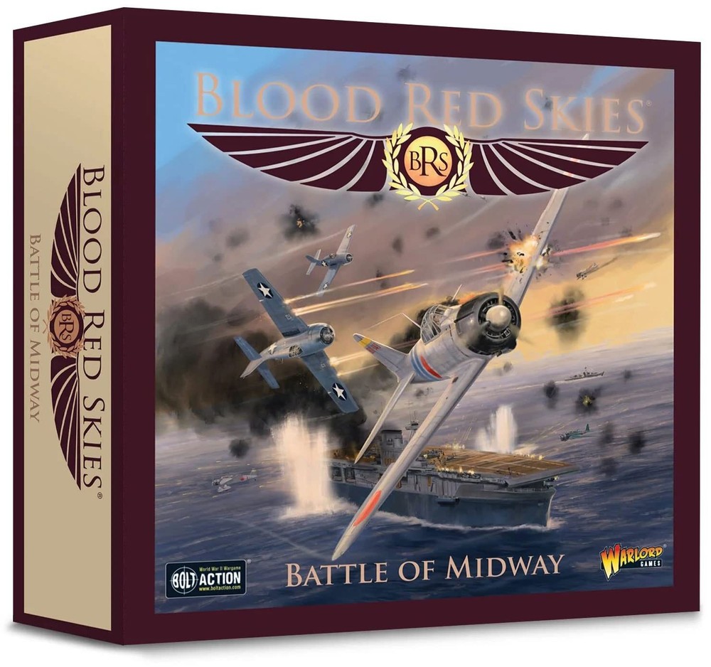 Warlord Blood Red Skies The Battle of Midway War Game - Role Playing Strategy...
