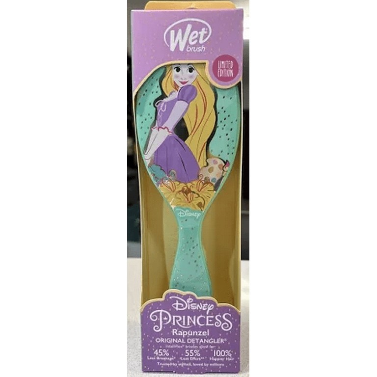 New Limited Edition Disney Princess Tangled Rupanzel Detangler Wet Brush