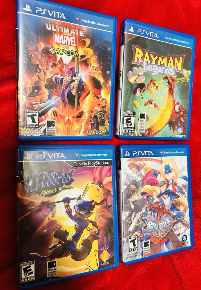 ps vita games lot