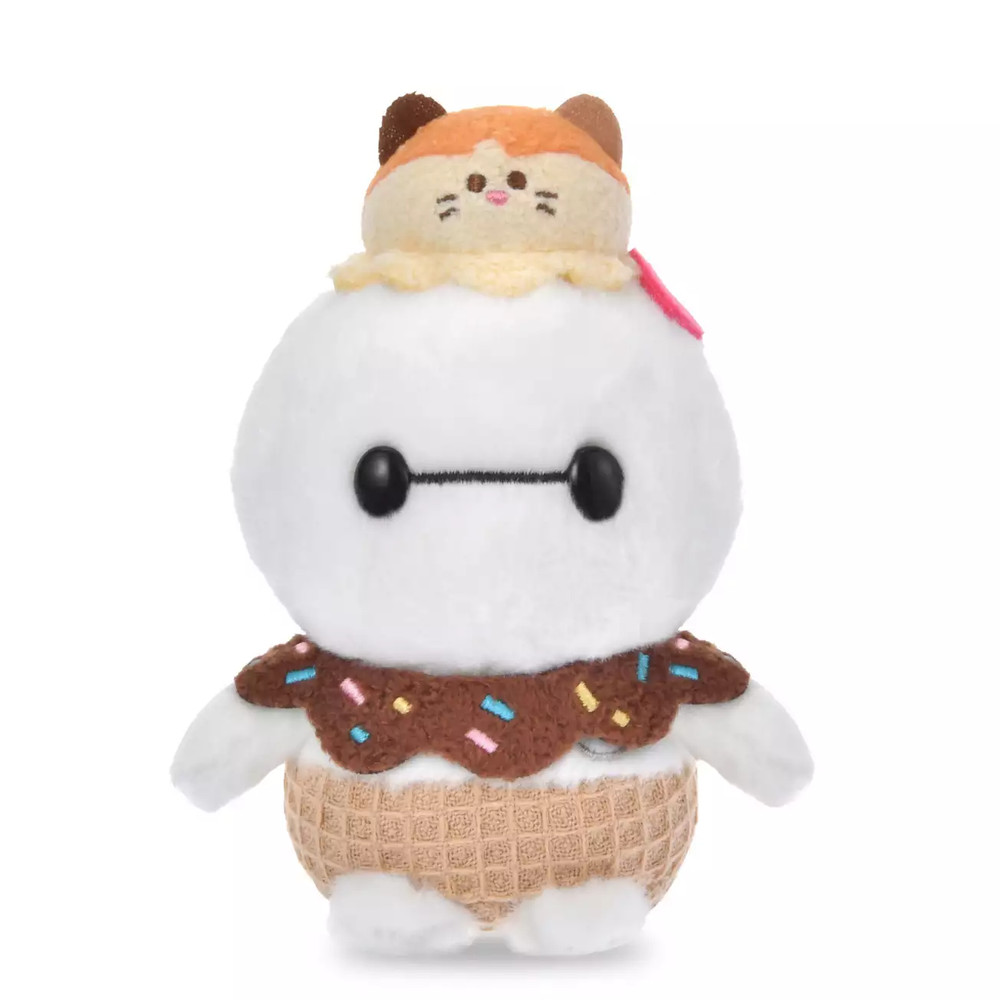 Disney store Japan Tokyo Baymax Plush Toy Urupocha-chan Icecream