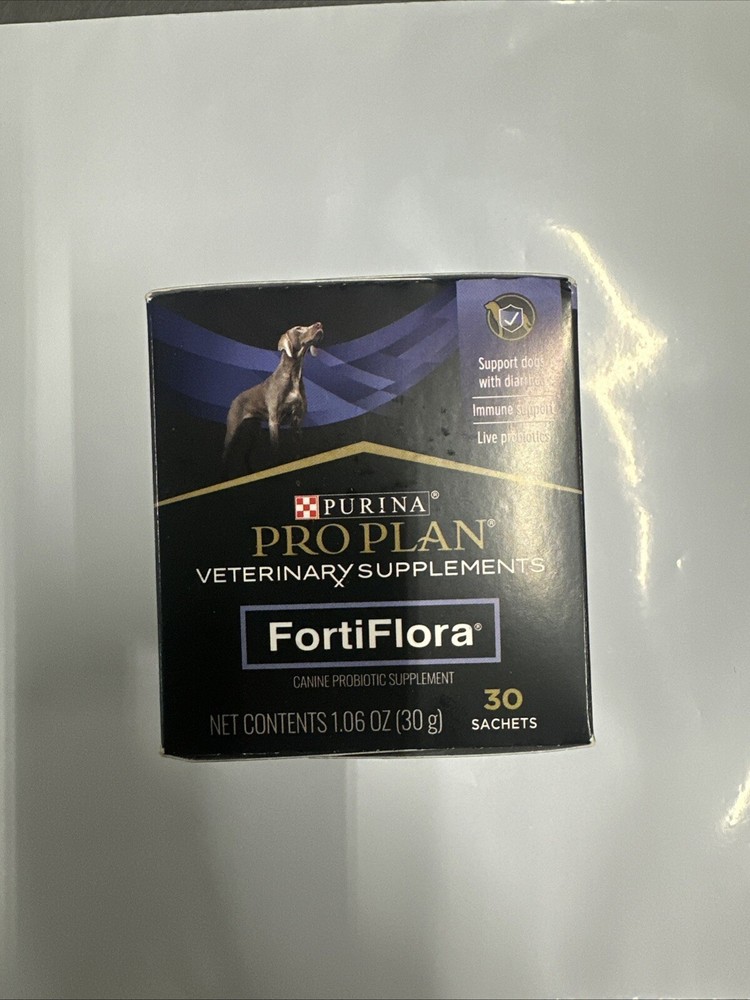Purina Pro Plan Fortiflora Probiotics for Dogs 30 Sachets EXP 08-12/2025