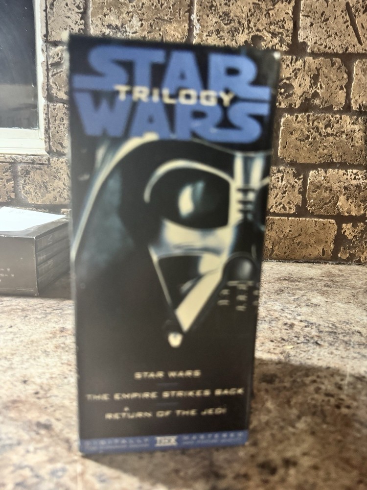 Star Wars Trilogy VHS Box Set THX Mastered NTSC Sci-Fi Digitally Mastered