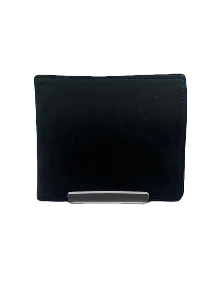 COCOMEISTER L'ARC DE ST.BERNARD Wallet Leather Navy USED TA15-8