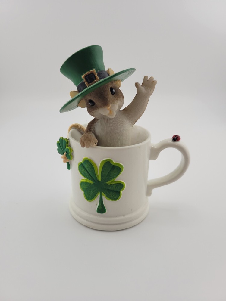 Charming Tails Mice You're One Lucky Mug