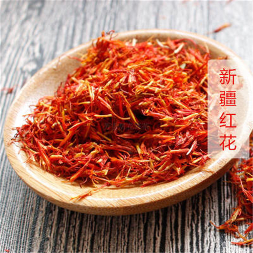 Organic Dried Saffron and Safflower Tea Natural Chinese Herbal Tea for Health