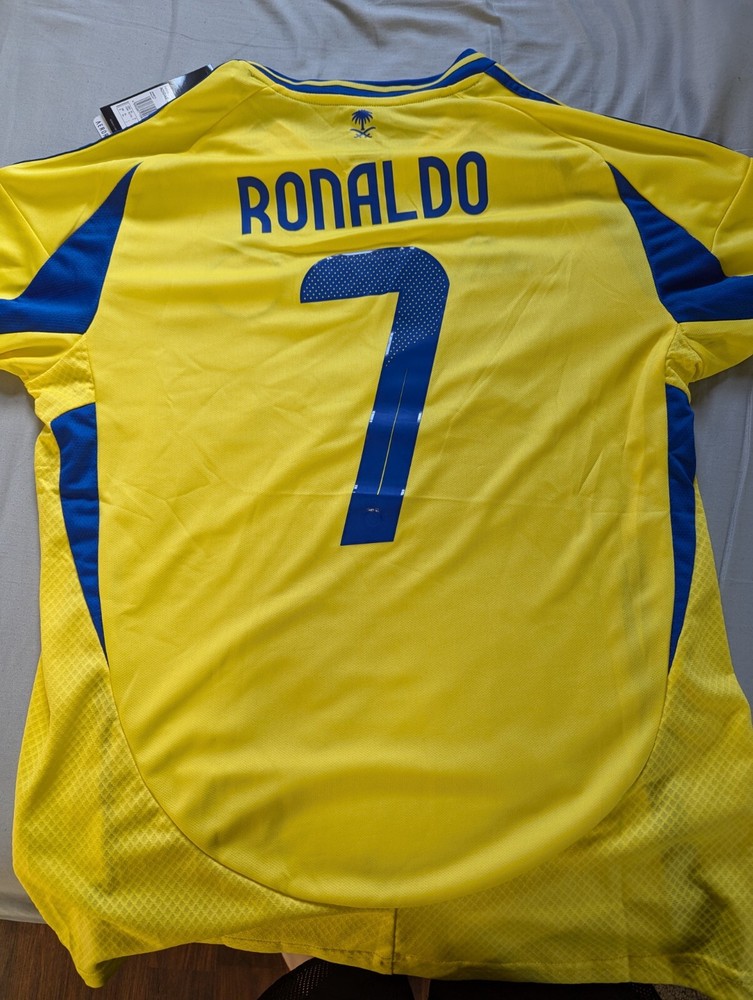 Ronaldo #7 Al Nassr Home Jersey XL (SLIM FIT)