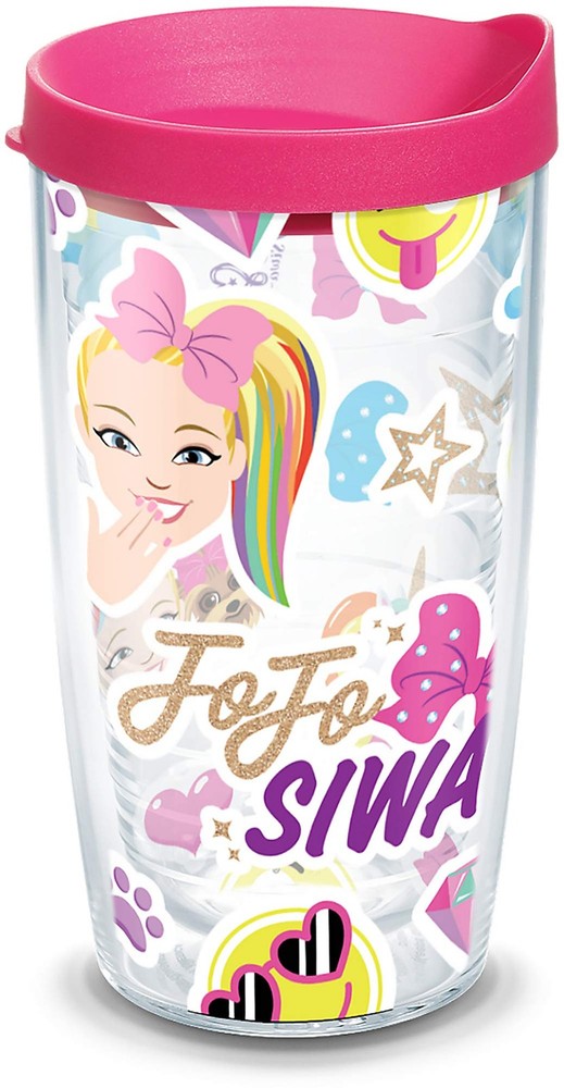 JoJo Siwa Insulated Tumbler Double Walled Made in USA Keeps Drinks Hot or Cold