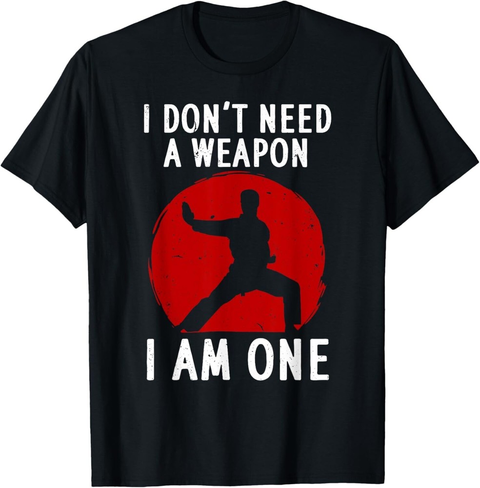 Funny Karate Black Belt Martial Arts Gift T-Shirt for Men and Women