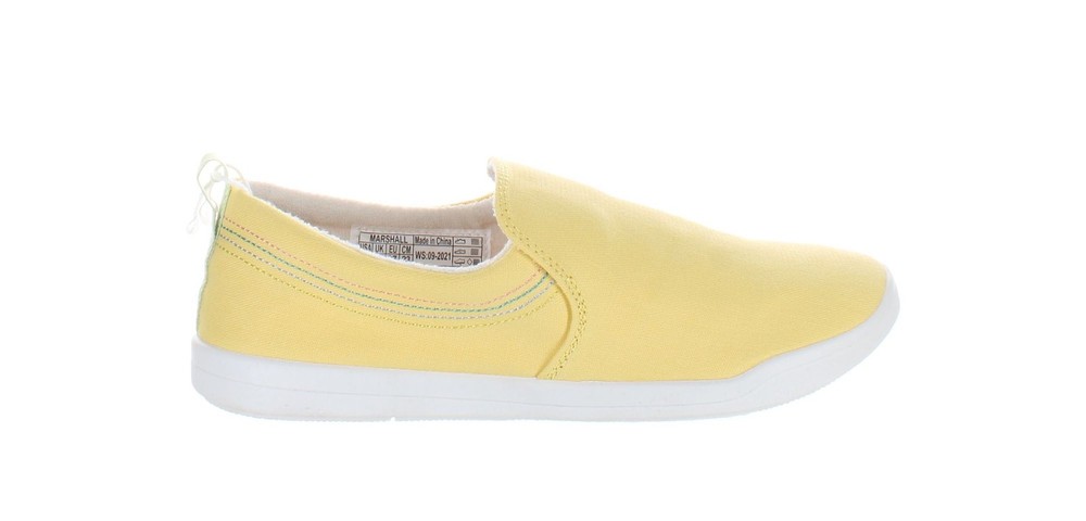 Vionic Women's Marshall Yellow Casual Flats Size 6 Comfort Slip-On