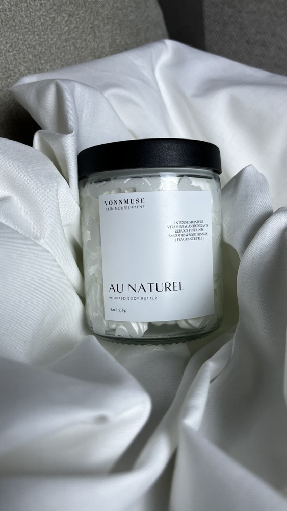 TRIPLE WHIPPED Body Butter - Shea Butter 8oz - UNSCENTED