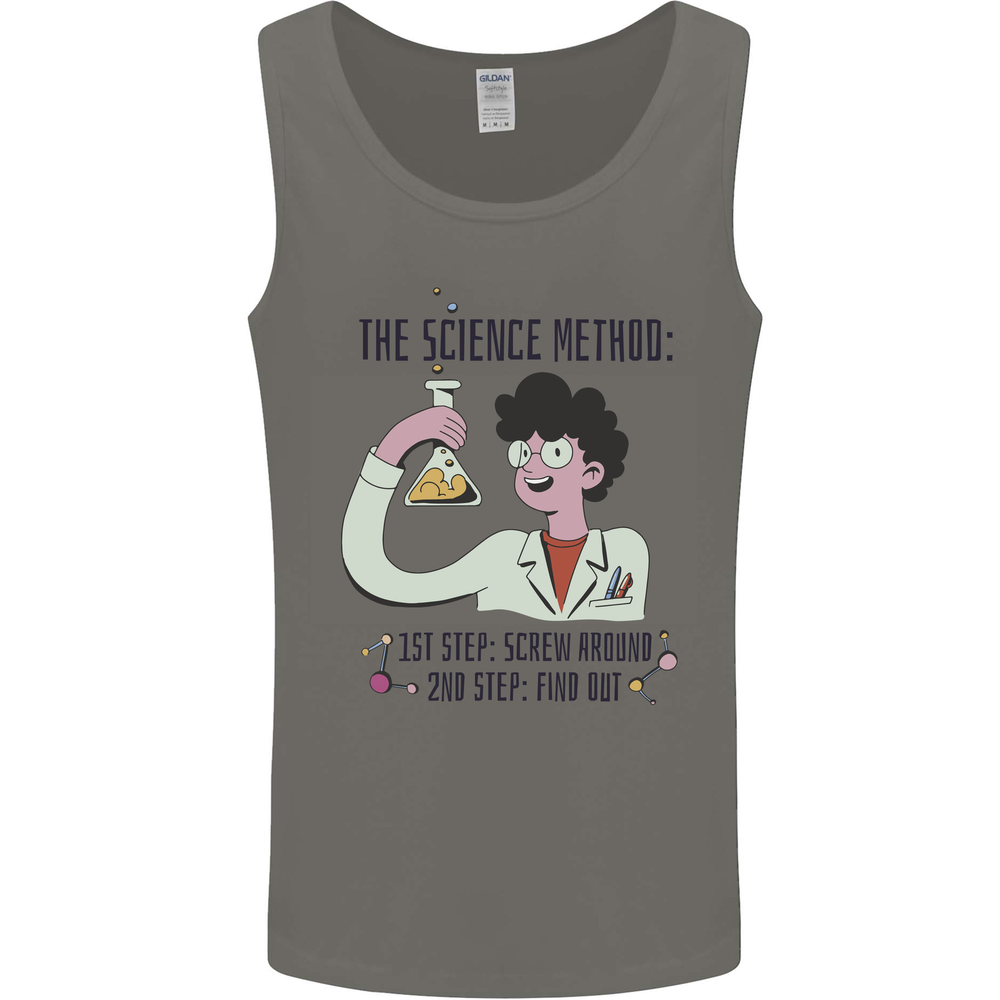 The Science Method Funny Chemistry Geek Mens Vest Tank Top