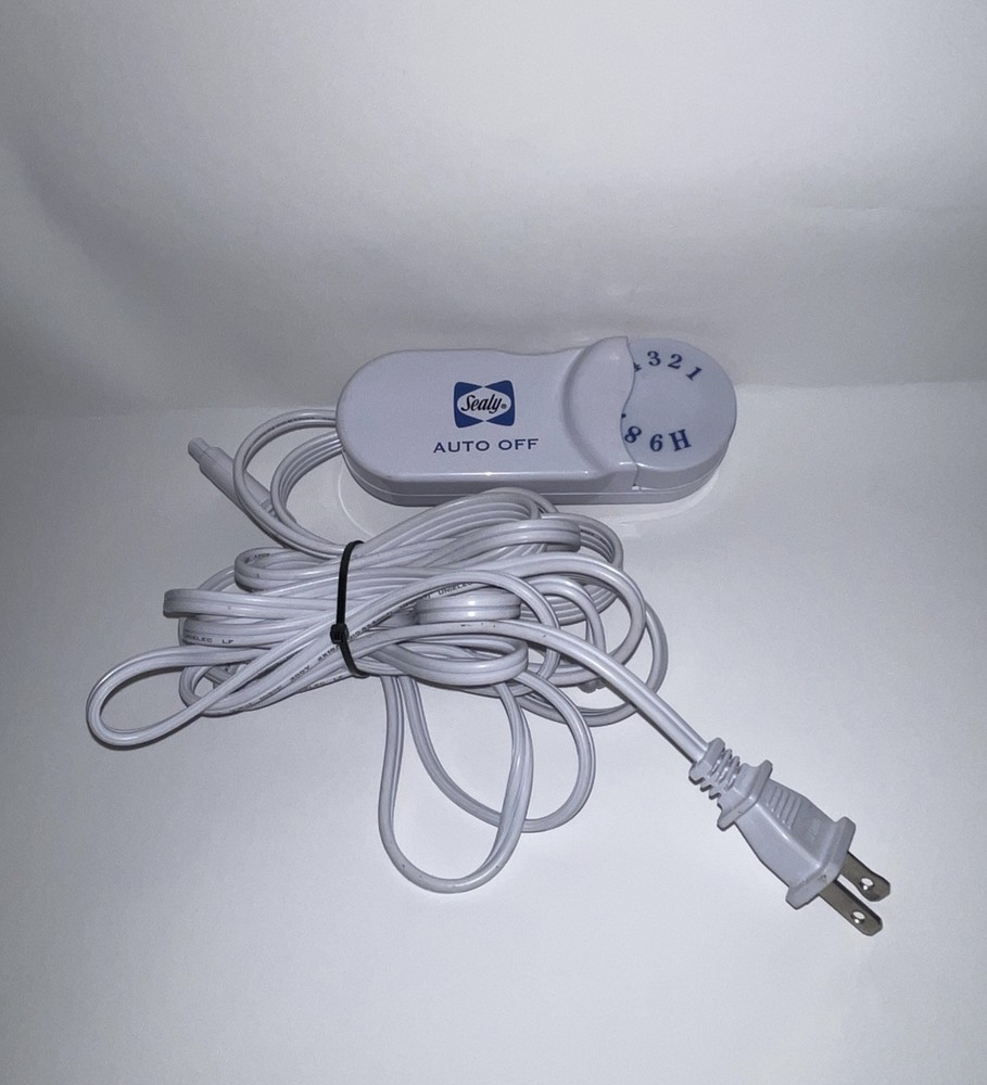 Sealy Auto Off TC13BA 4-Prong Electric Blanket Controller with Analog Dial