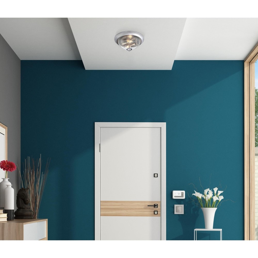 Westinghouse Lighting Basset Two Light 13 Inch Brushed Brushed Nickel