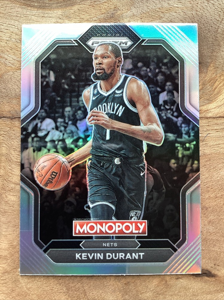 Kevin Durant SP SILVER MONOPOLY PRIZM 2022 23 panini prizm  7 SUNS NETS  PS2
