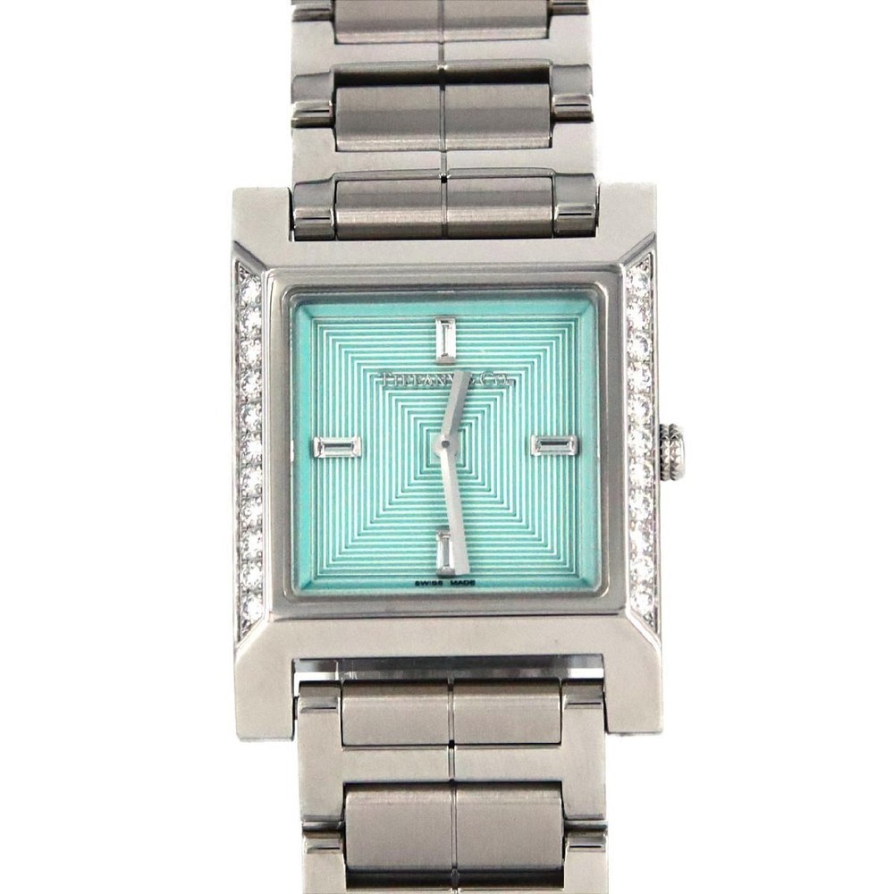 Tiffany Co. 1837 Makers D 4 Baguette D 67460537 SS Quartz
