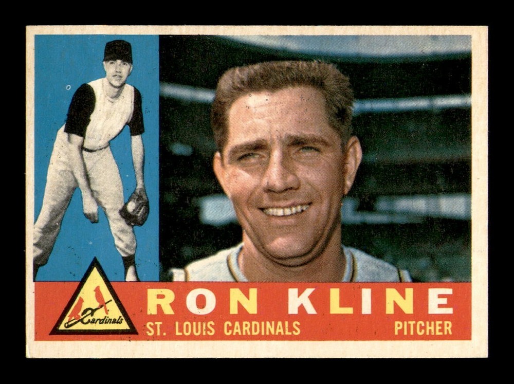 1960 Topps #197 Ron Kline NM-MT Baseball Card *OBGcards*