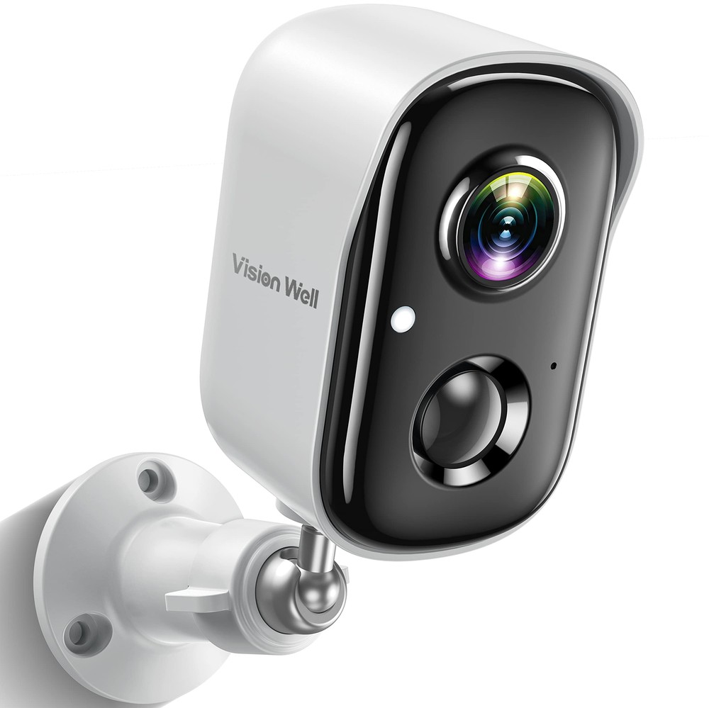 Wireless Cameras for Home/Outdoor Security, Battery Powered 1080P HD WiFi Sec...