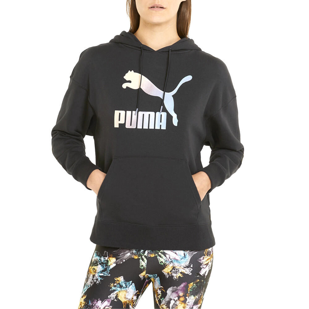 Puma Crystal Galaxy Graphic Pullover Hoodie Womens Size XS  Casual Outerwear 534