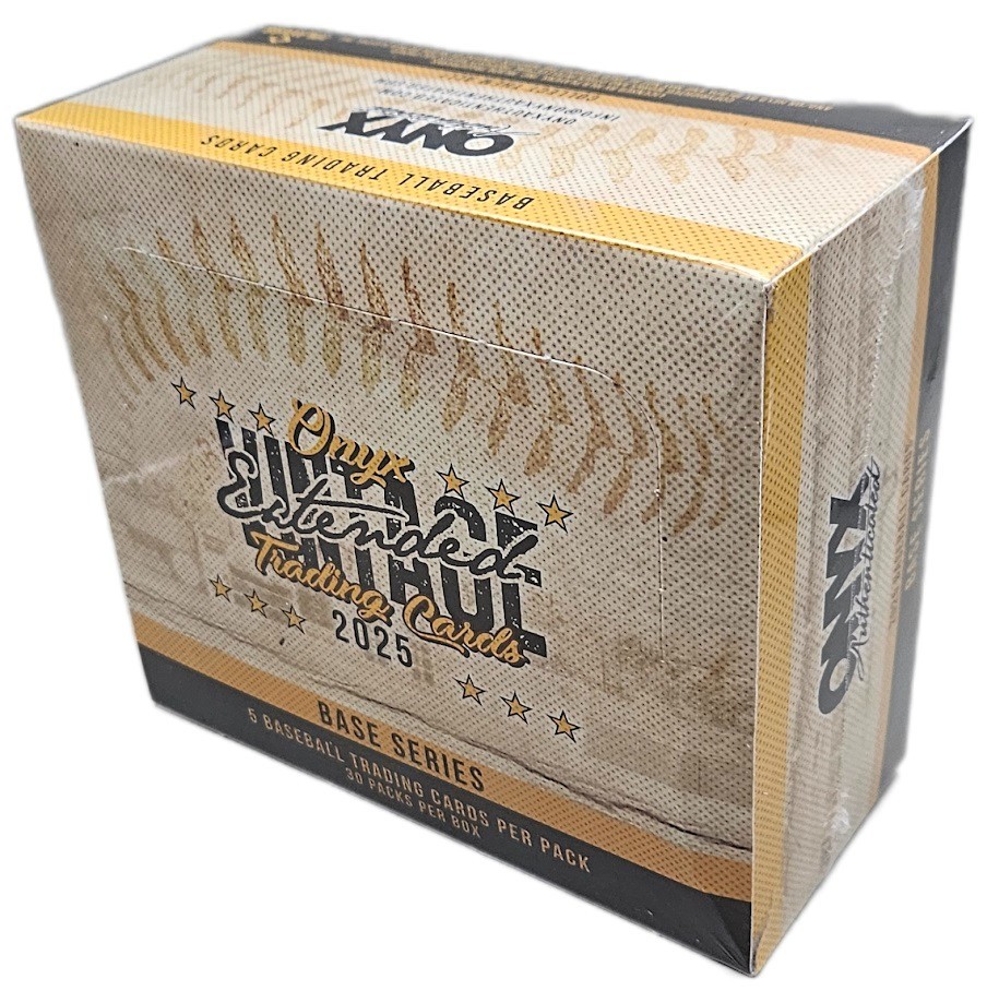 2025 Onyx Vintage Extended Series Baseball Base Hobby Box 30 Packs 5 Autos