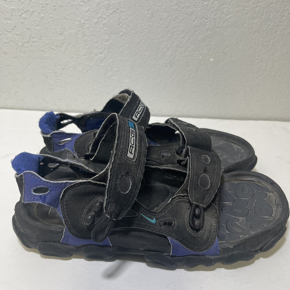 VTG 1996 Nike ACG Air Sport Sandals Black Women's Size 8