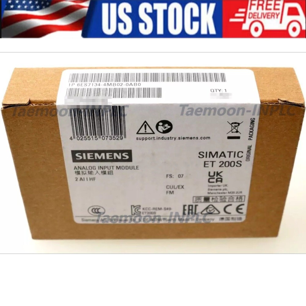 New Siemens 6ES7134-4MB02-0AB0 Electronics Module 6ES7 134-4MB02-0AB0