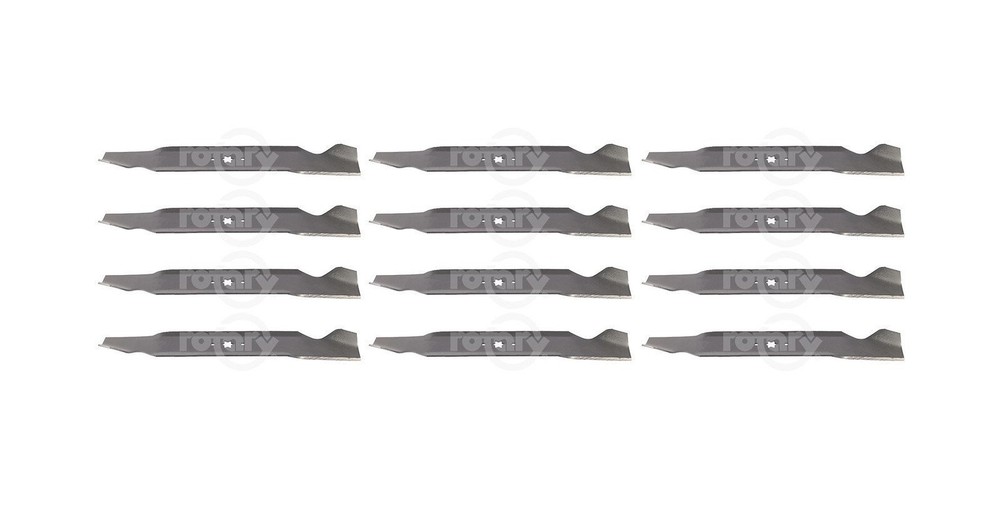 12 Pack Sharp Lawn Mower Blades Compatible with Windsor 50-3252 Models