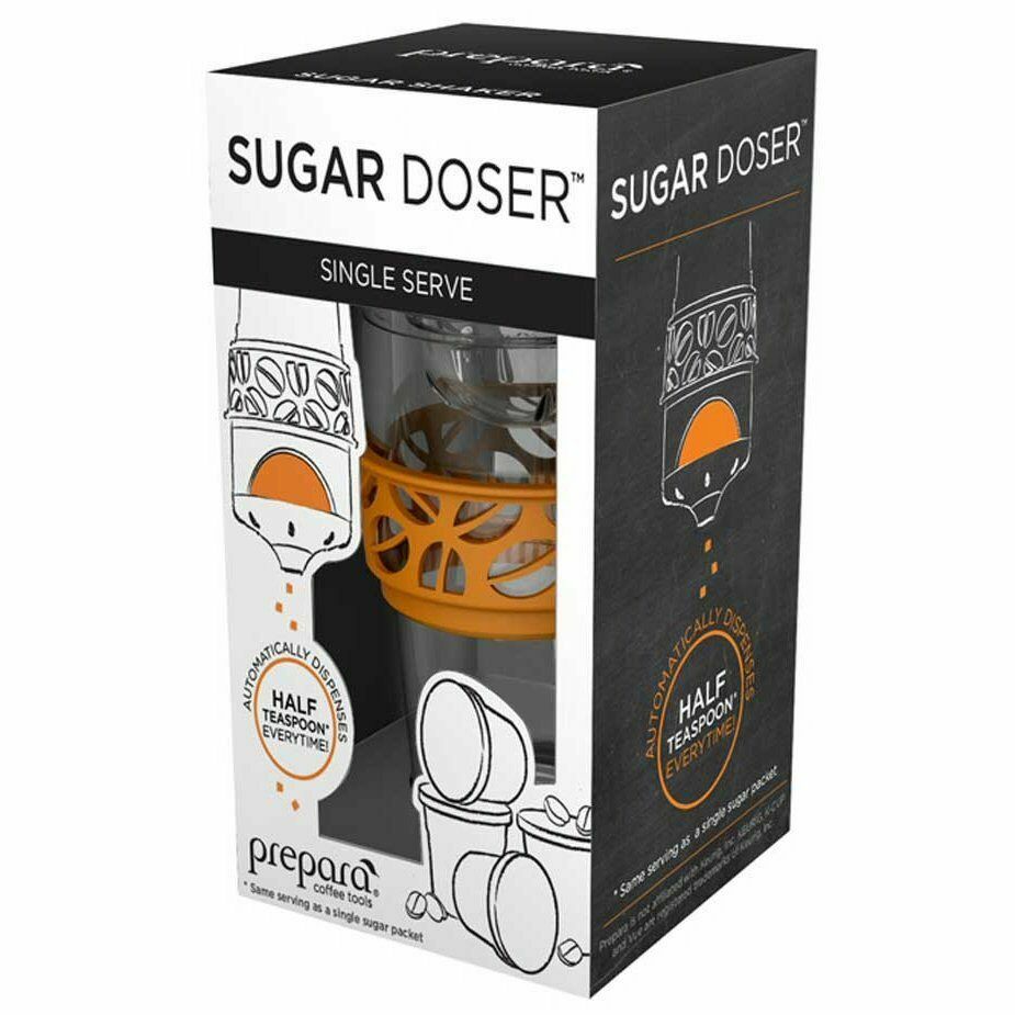 Prepara Sugar Doser Single Serve Sugar Dispenser / Shaker Fits K-Cup Carousel