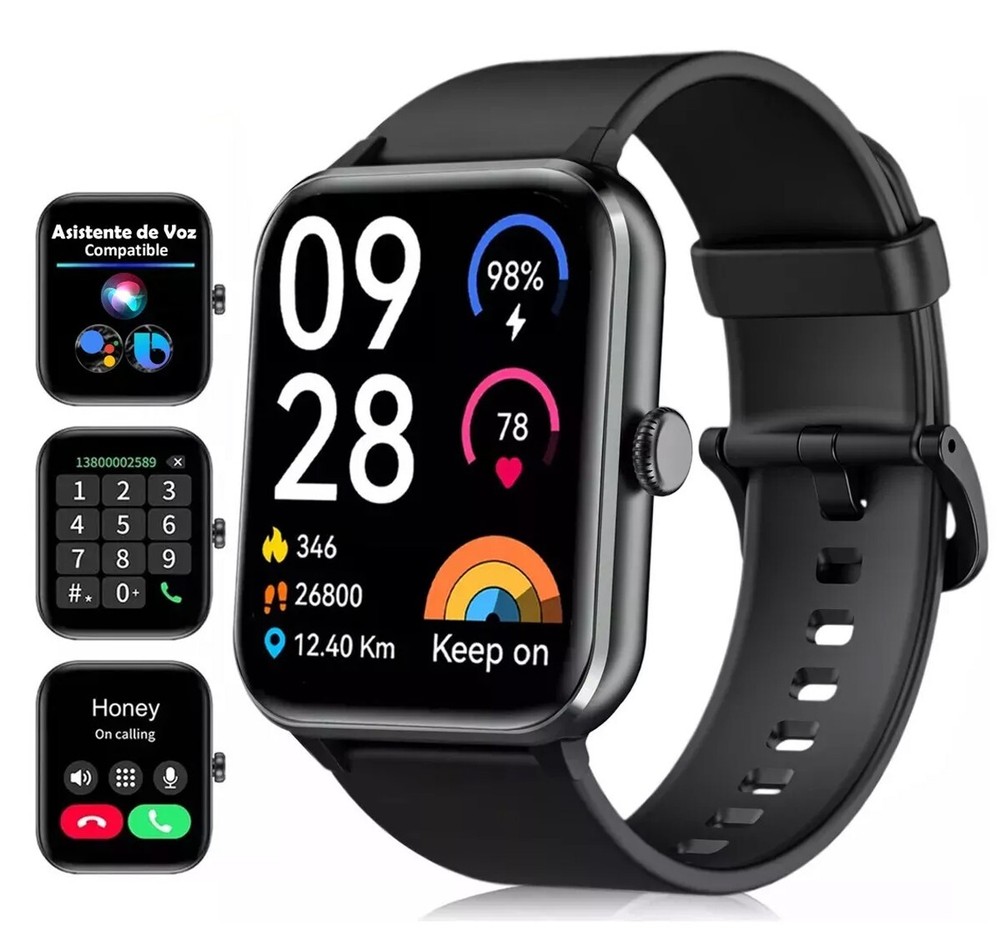 2025 Smart Watch For Men/Women, Waterproof Smartwatch Bluetooth iPhone Samsung