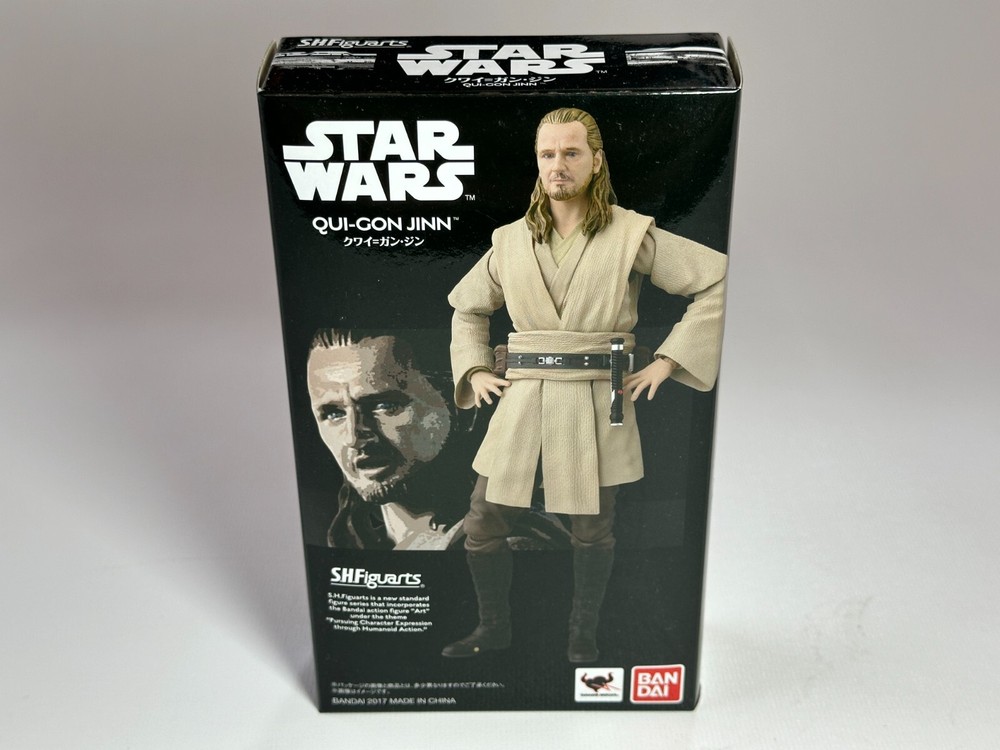 BANDAI S.H.Figuarts STAR WARS QUI-GON JINN The Phantom Menace Action Figure -2