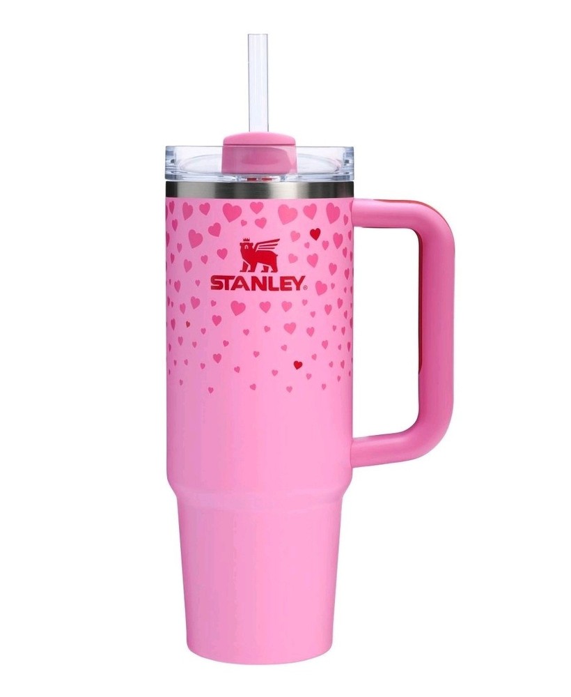 Stanley Cup Valentines Day 2025 Target Sweet Hearts 30oz H2.0 Flowstate Tumbler