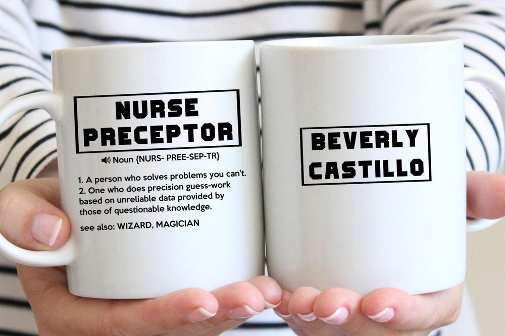 Funny Nurse Preceptor Gift Nurse Preceptor For Birthday Appreciation Gift Thank