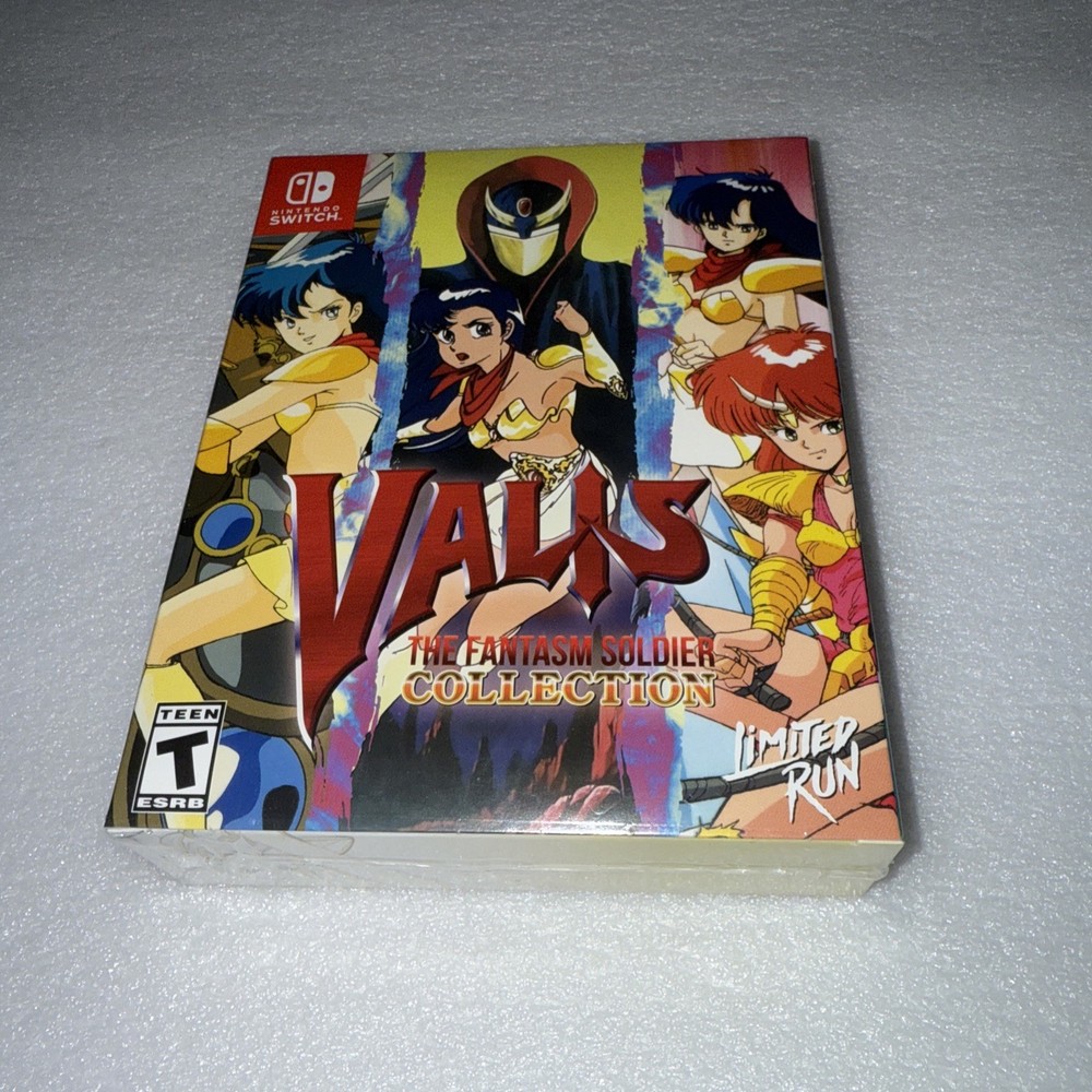 Nintendo Switch Valis - The Fantasm Soldier Collection Collector's Edition New