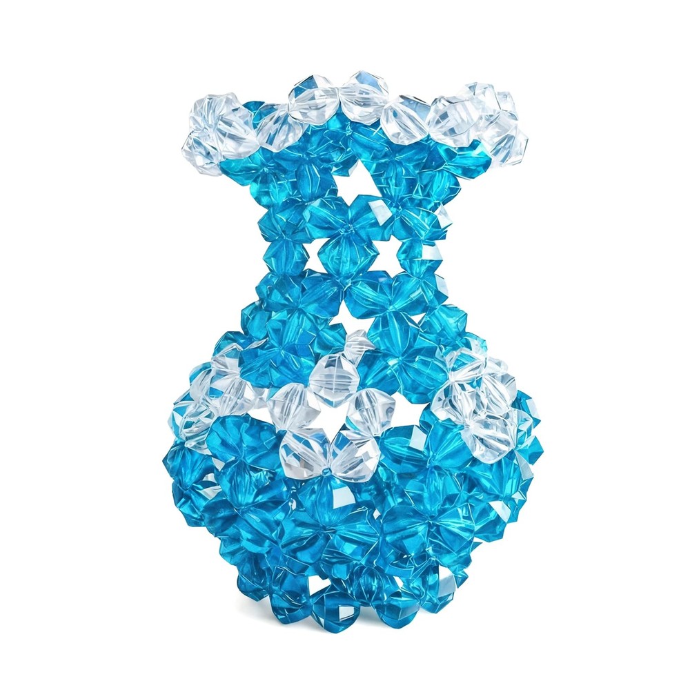 Vase for Lego Flowers,Flower Bouquet Display Stand with Lego Bricks Roses Tul...