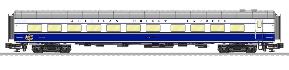 Lionel 2427210 American Orient Express Zurich O Gauge Train Set
