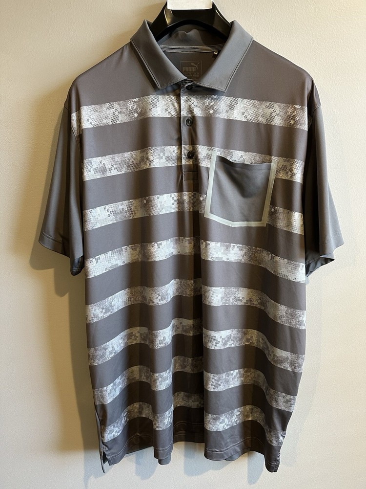 Puma Polyester Short Sleeve Shirt - Men XXL