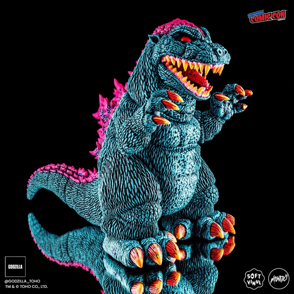 Presale NYCC Exclusive James Groman Godzilla Psychedelic Variant-image