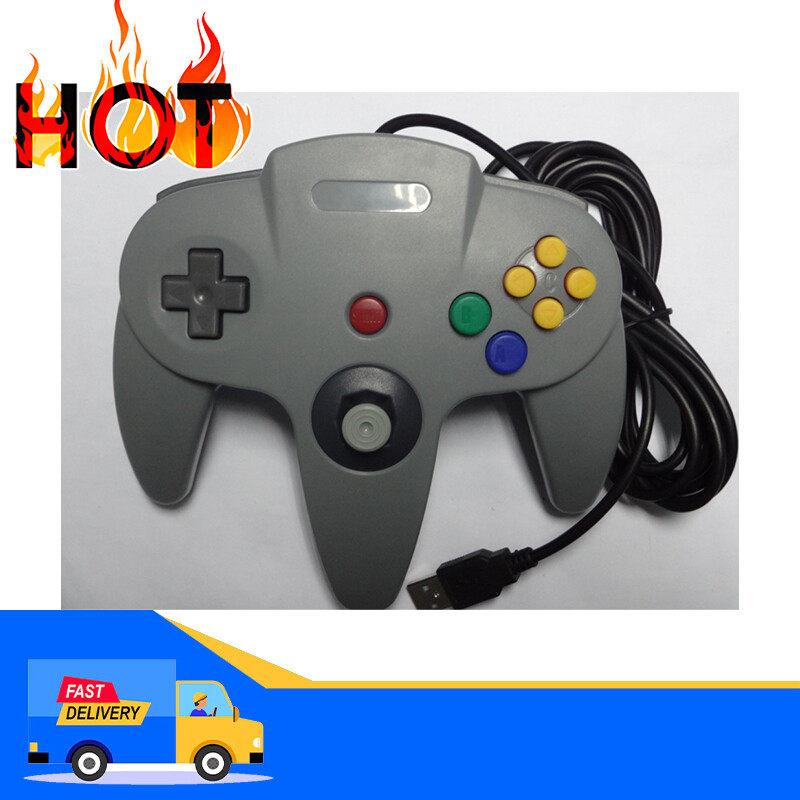 Nintendo 64 Black Controller Genuine OEM N64 - Original Tight Lever