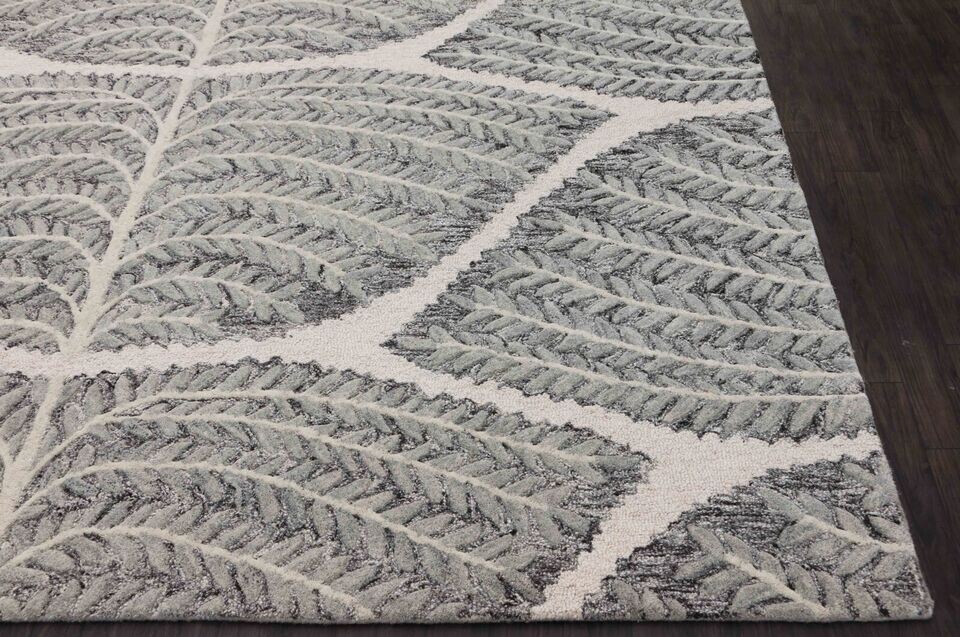 New Eden Grey Traditional Oriental Old Style Handmade Tufted 100% Wool Area Rugs