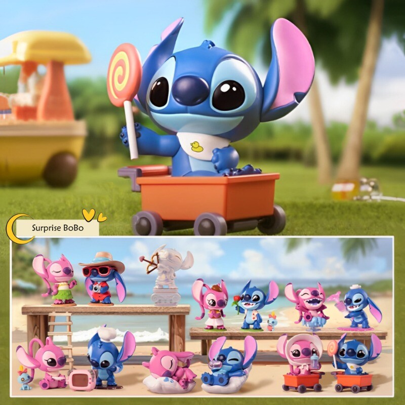 POP MART Stitch The Playdate Series Confirmed Blind Box Figure Hot Toys Kid Gift