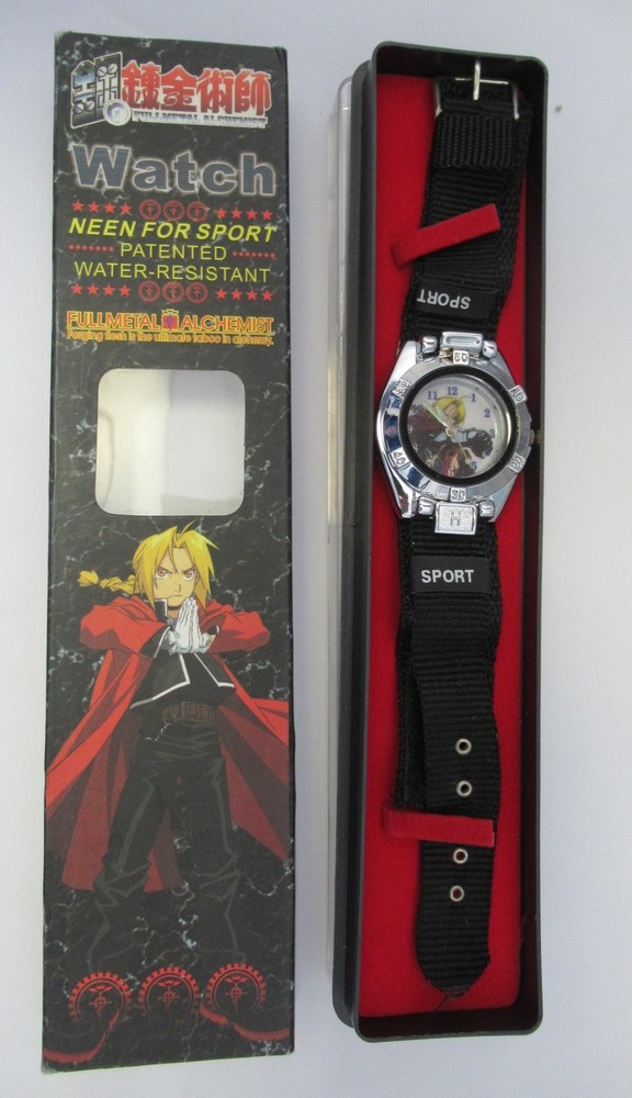 Full Metal Alchemist Anime Manga Wrist Watch Canvas Strap New