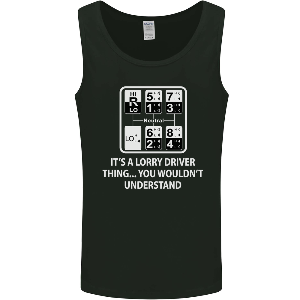 Its a Lorry Driver Thing Funny Truck Trucker Mens Vest Tank Top